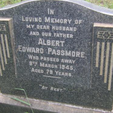 PASSMORE Edward -1945