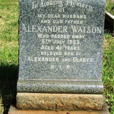 PAUL Alexander Watson -1965