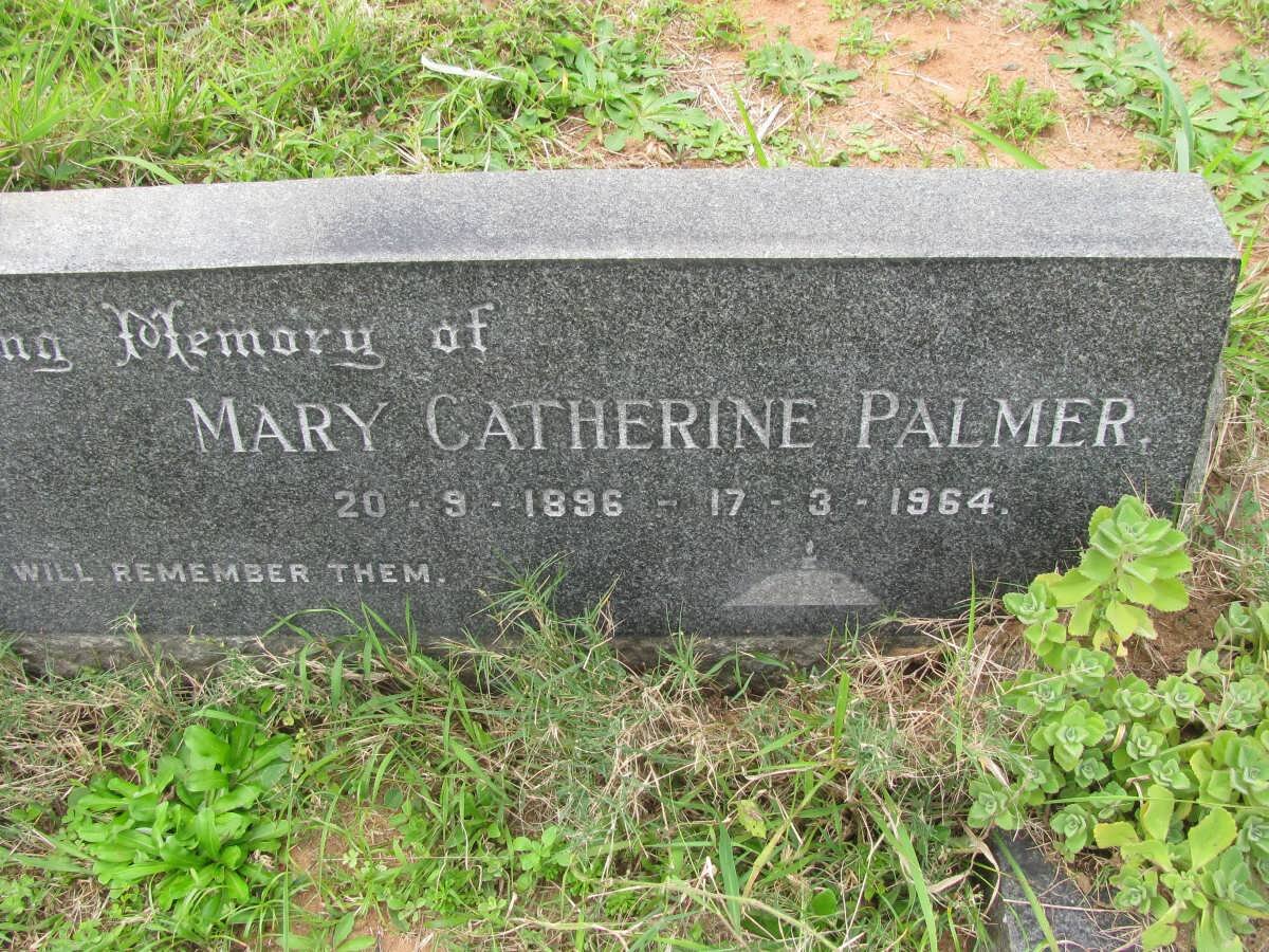 PALMER Sidney 1892-1960 &amp; Mary Catherine 1896-1964