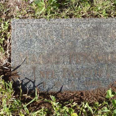 PASCOE Richard Ernst -1937 &amp; Mary Elizabeth -1958 :: FENWICK Ivor &amp; Maisie nee PASCOE -1986