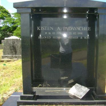 PADAYACHEE Kisten A. 1951-1998