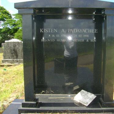 PADAYACHEE Kisten A. 1951-1998