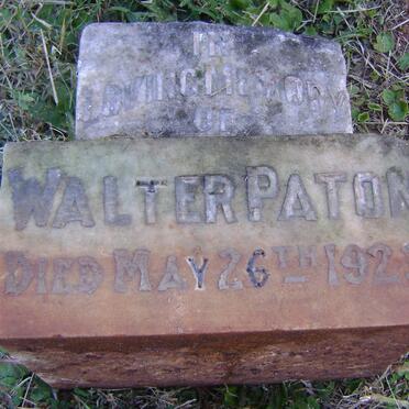 PATON Walter -1923