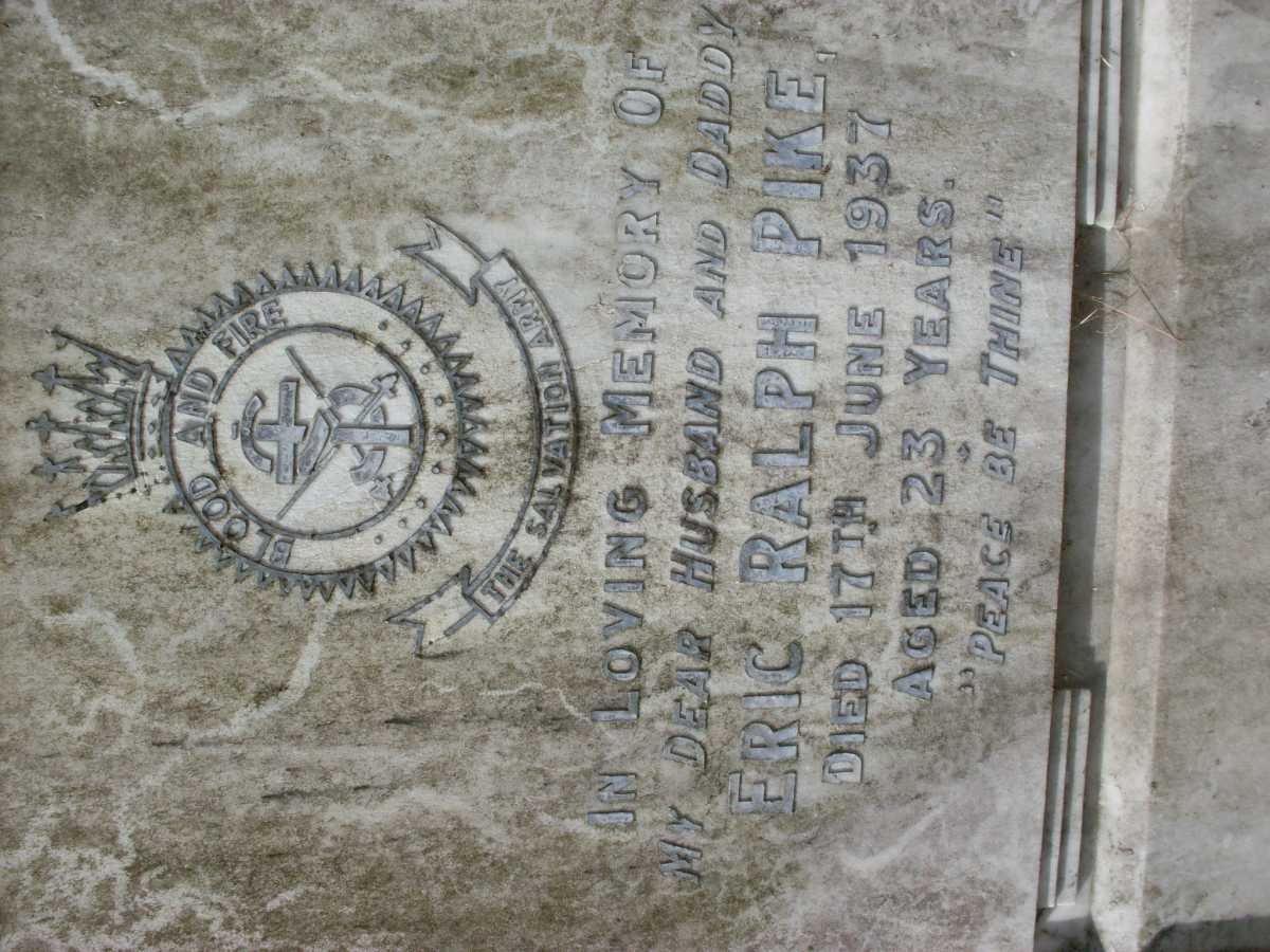 PIKE Eric Ralph -1937