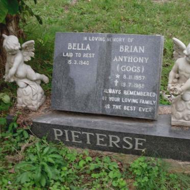 PIETERSE Bella -1940 :: PIETERSE Brian Anthony 1957-1988