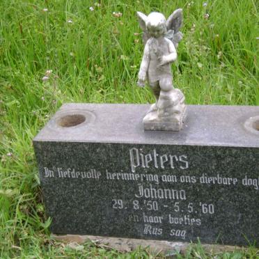 PIETERS Johanna 1950-1960