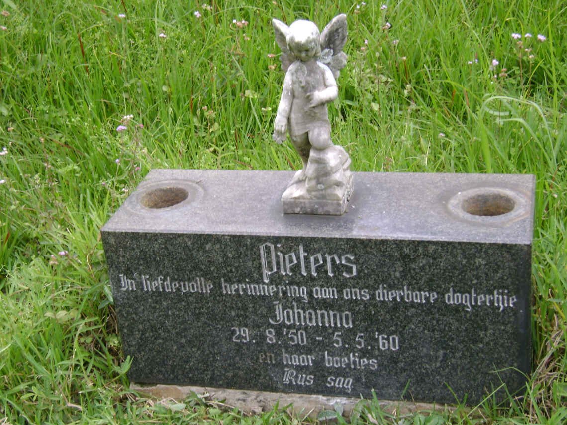 PIETERS Johanna 1950-1960