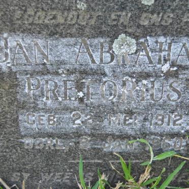 PRETORIUS Jan Abraham 1912-1960