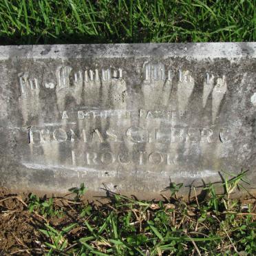 PROCTOR Thomas Gilbert -1968