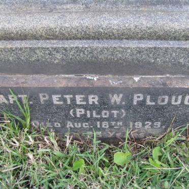 PLOUGH Peter W. -1929 