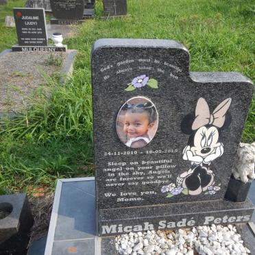 PETERS Micah Sadé 2010-2015