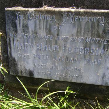 PETERSEN Mary Maud -1946