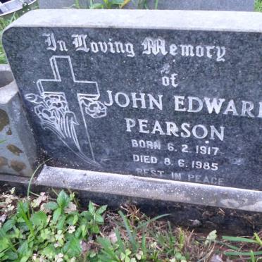 PEARSON John Edward 1917-1985