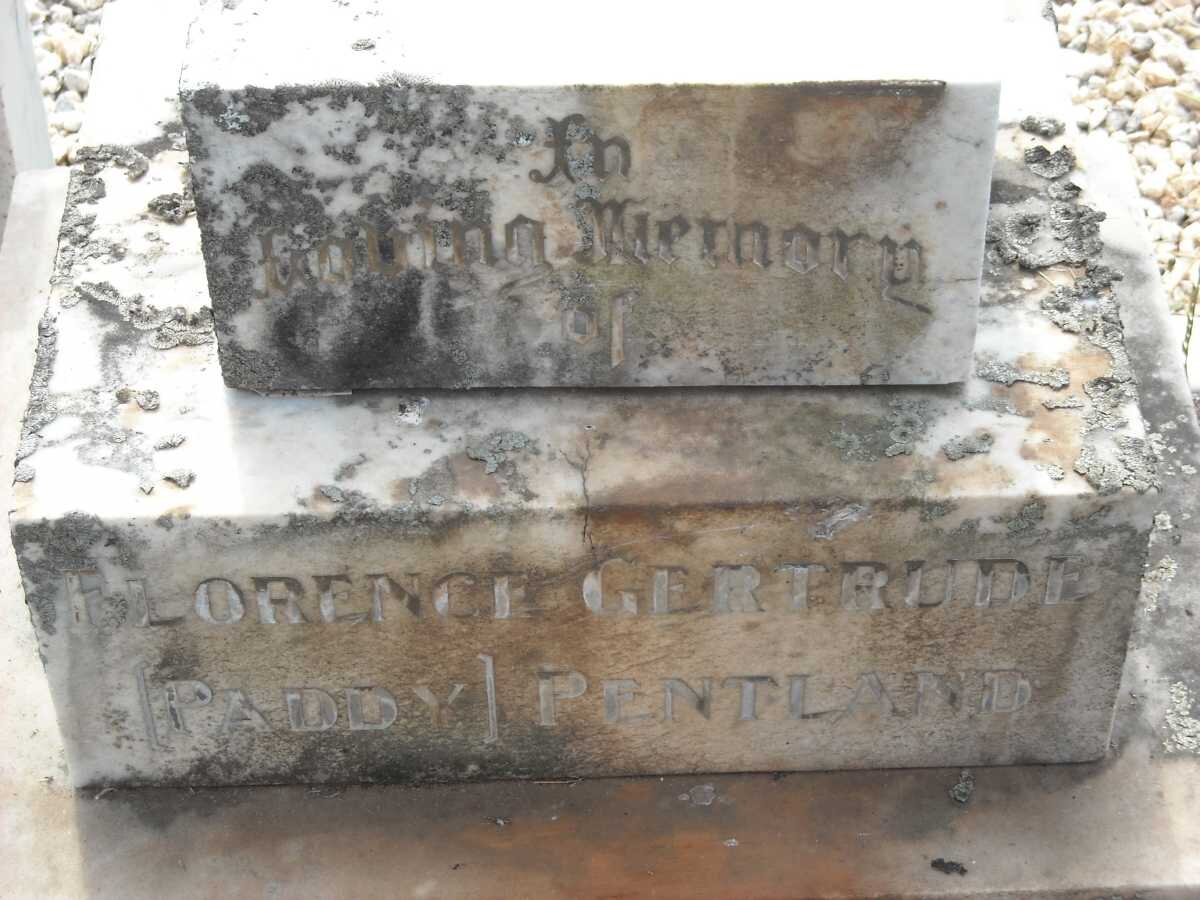 PENTLAND Florence Gertrude -1936