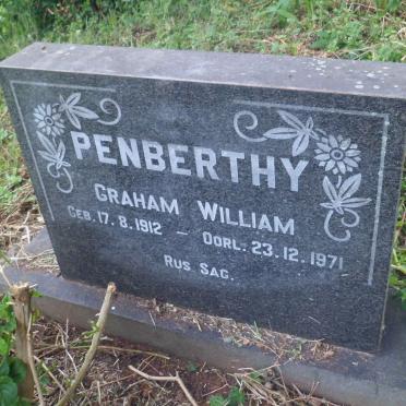 PENBERTHY Graham William 1912-1971