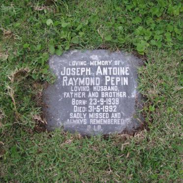PEPIN Joseph Antoine Raymond 1939-1992