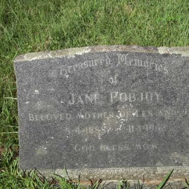 POBJOY Jane 1888-1962