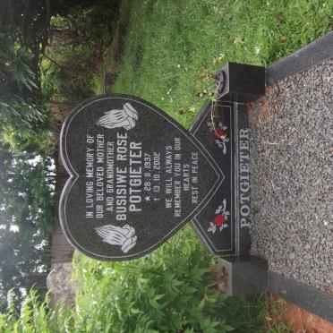 POTGIETER Busisiwe Rose 1937-2002