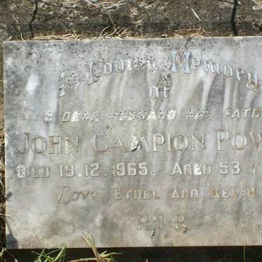 POWER John Campion 1912-1965