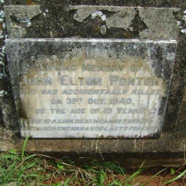 PONTON John Elton -1940