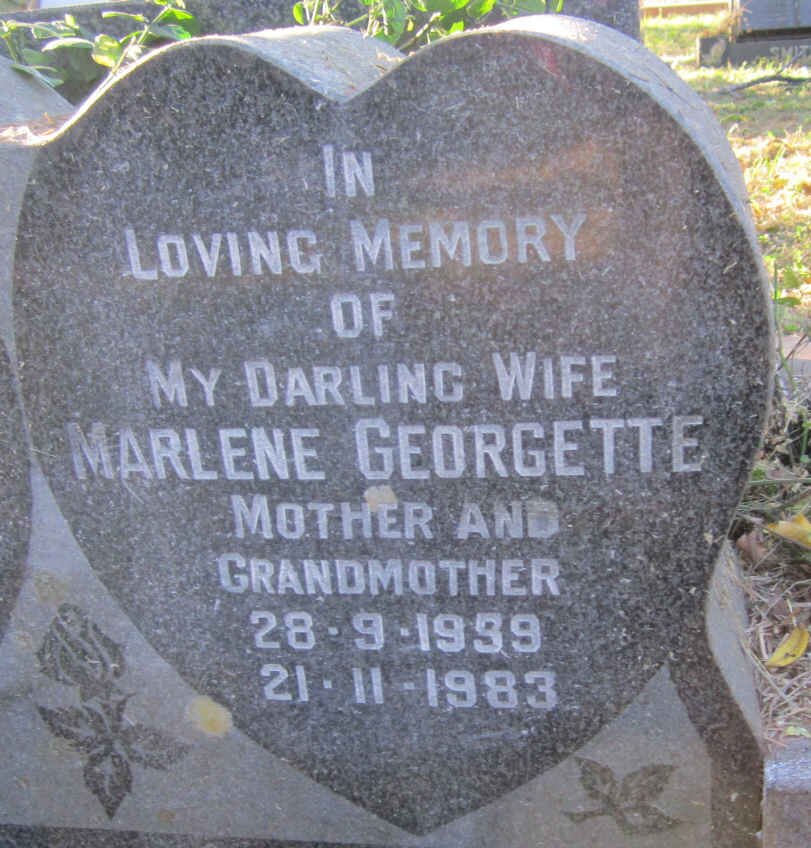 POPE Marlene Georgette 1959-1983