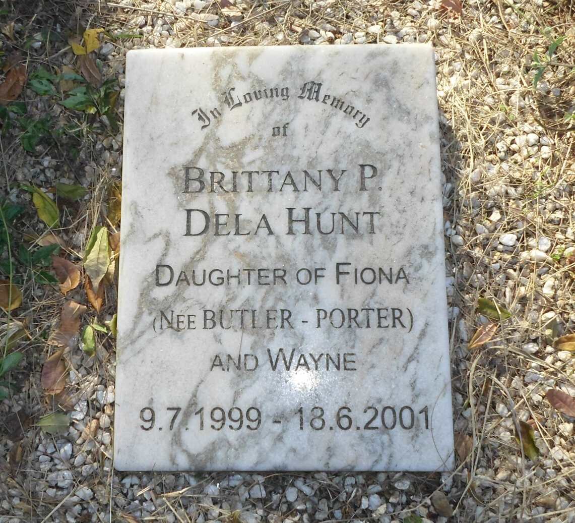 HUNT Brittany P., Dela 1999-2001