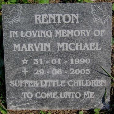 RENTON Marvin Michael 1990-2005