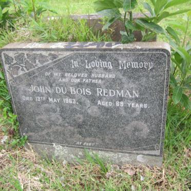REDMAN John du Bois -1963