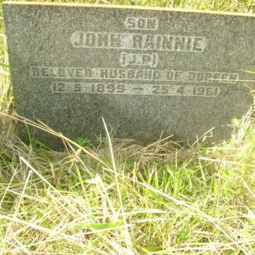 RAINNIE John 1899-1961