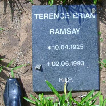 RAMSAY Terence Brian 1925-1993 &amp; Eileen Agatha -1966