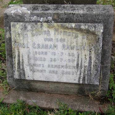 RAWLINGS Paul Graham 1960-1960