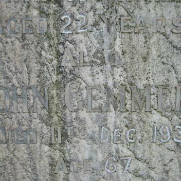 GEMMELL John -1931