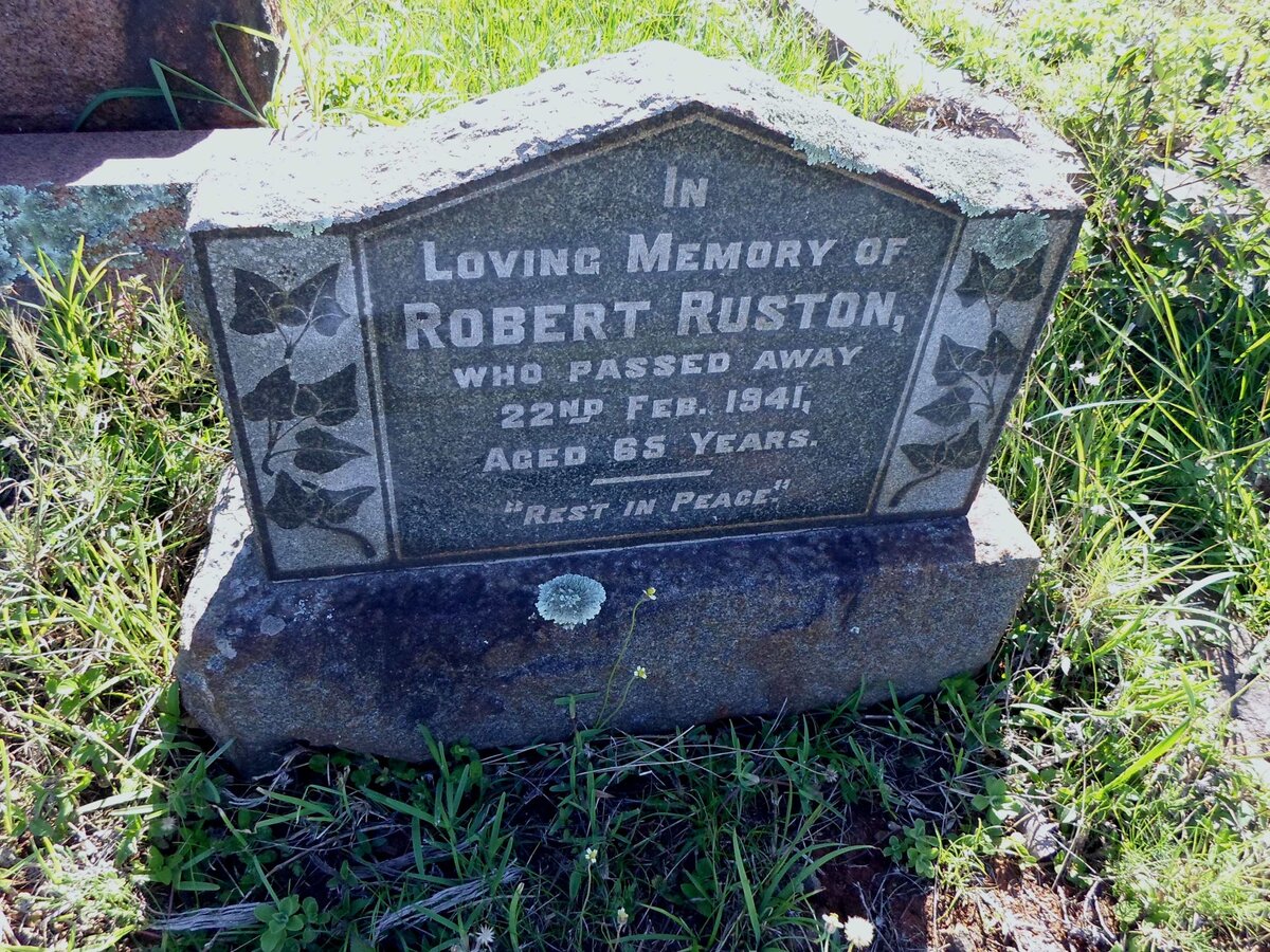 RUSTON Robert -1941