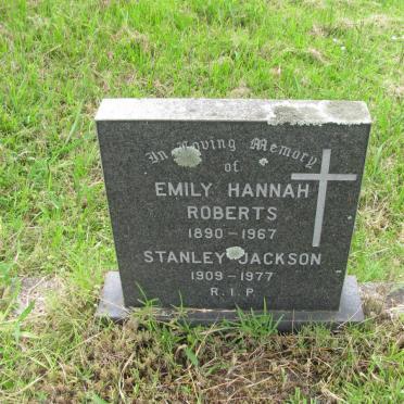 ROBERTS Emily Hannah 1890-1967 :: JACKSON Stanley 1909-1977