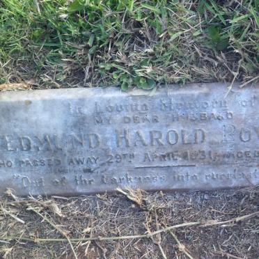 ROWLEY Edmund Harold -1931