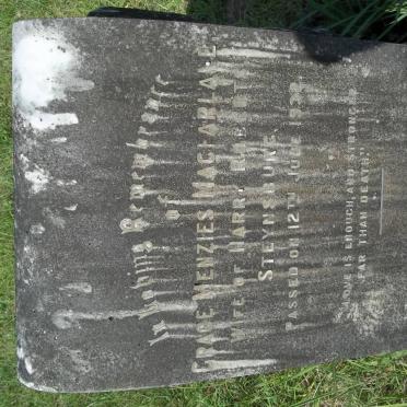 ROBERTS Grace Menzies nee McFARLANE -1932