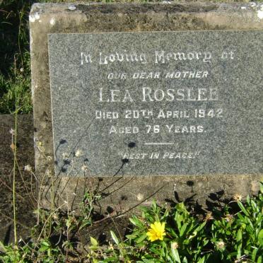 ROSSLEE Lea -1942