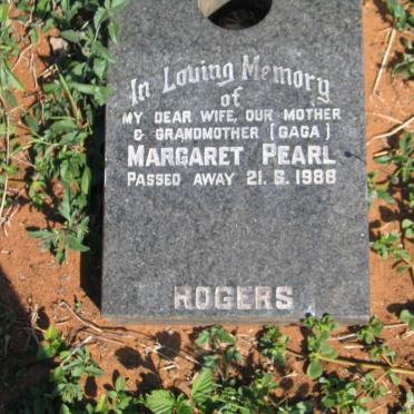 ROGERS Margaret Pearl -1988