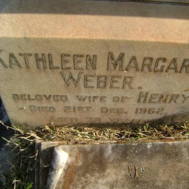 WEBER Kathleen Margaret -1962