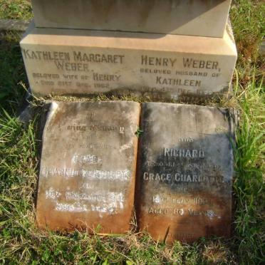 ROBERTS Richard -1928 &amp; Grace Charlotte -1925 :: WEBER Henry -1956 &amp; Kathleen Margaret -1962