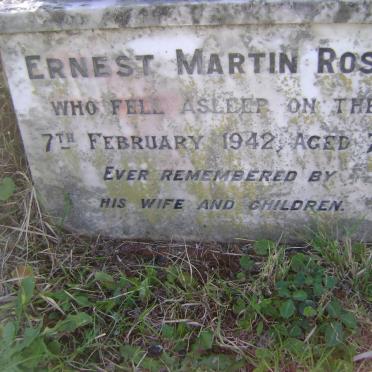 ROSE Ernestine -1923 :: ROSE Ernest Martin -1942 :: ROSE Hedwig -1957