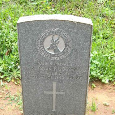 ROOYEN N.P., van -1943