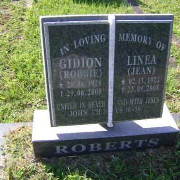 ROBERTS Gidion 1920-2008 &amp; Linea 1922-2008