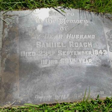 ROACH Samuel -1943
