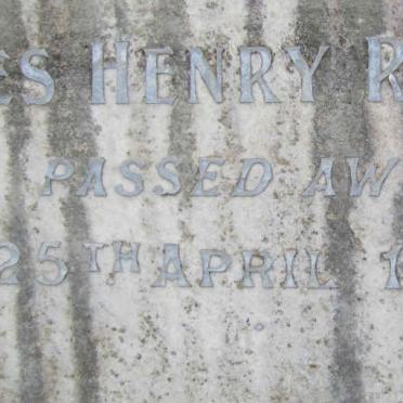 ROWLAND James Henry -1931 