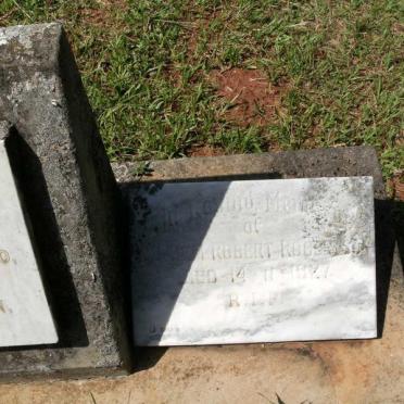 ROBERTSON William Robert -1927