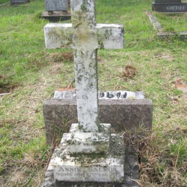 SALMON George Robert 1885-1971 &amp; Annie -1956