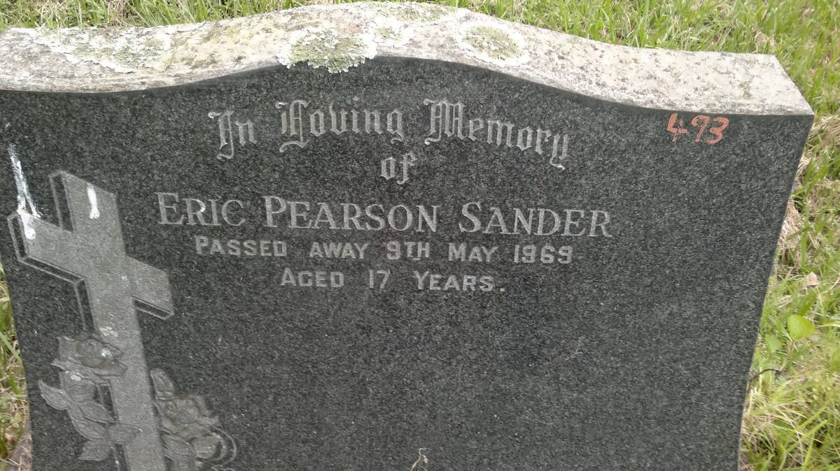 SANDER Eric Pearson -1969