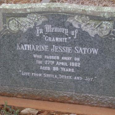 SATOW Katharine Jessie -1962