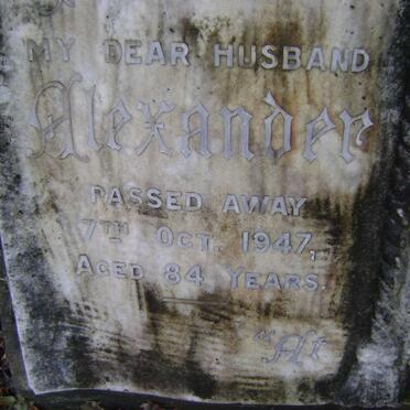 SAUER Alexander -1947 &amp; Isabella -1951